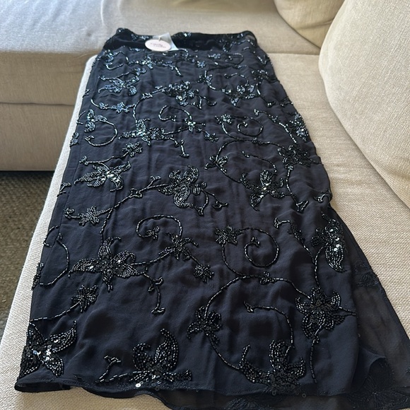 Camila Coelho Eloisia Maxi Skirt in Black - Picture 8 of 8